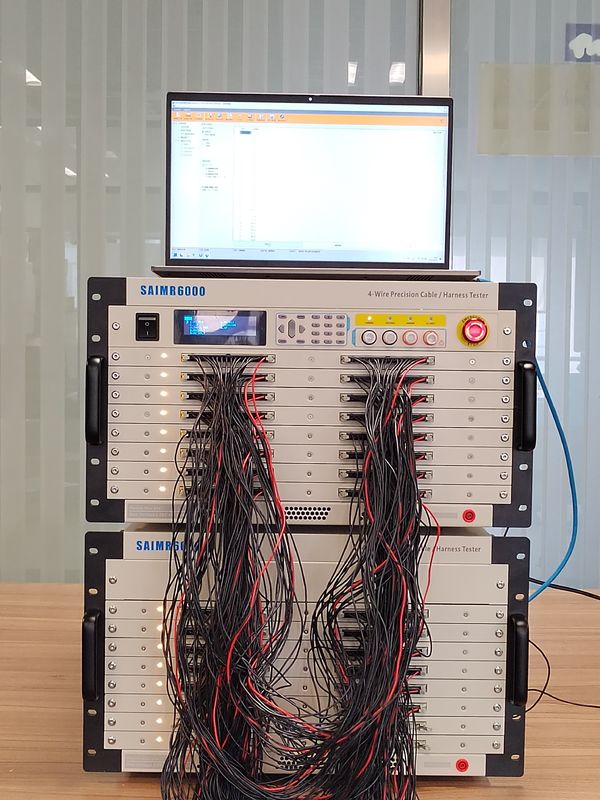 Equipo de ensayo automático de cables de alta tensión para la fabricación de automóviles