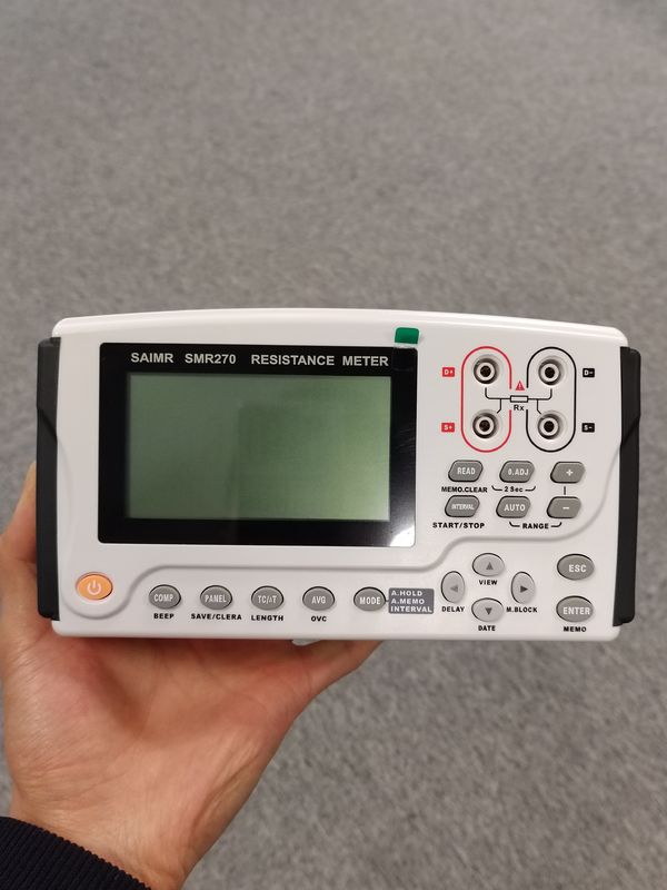 Teste de resistencia de la batería de 4VA portátil con interfaz USB / EXPORT para pruebas de batería