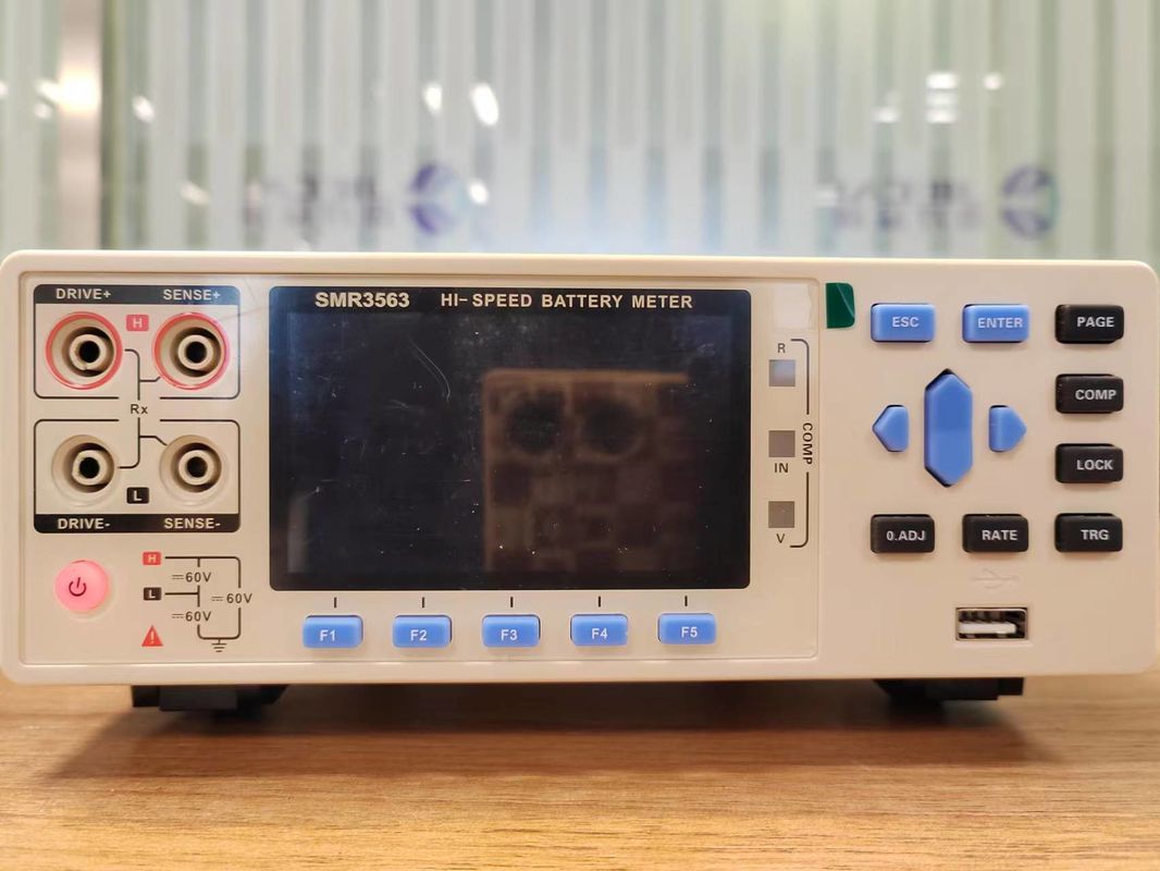Teste automático de resistencia de la batería interna de siete marchas de gama completa 100V AC-256V AC 50HZ/60HZ