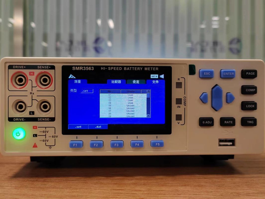 Interfaz del controlador de impedancia de la batería / Interfaz del controlador del medidor / Interfaz RS-485 / Interfaz Ethernet / Interfaz de unidad flash USB