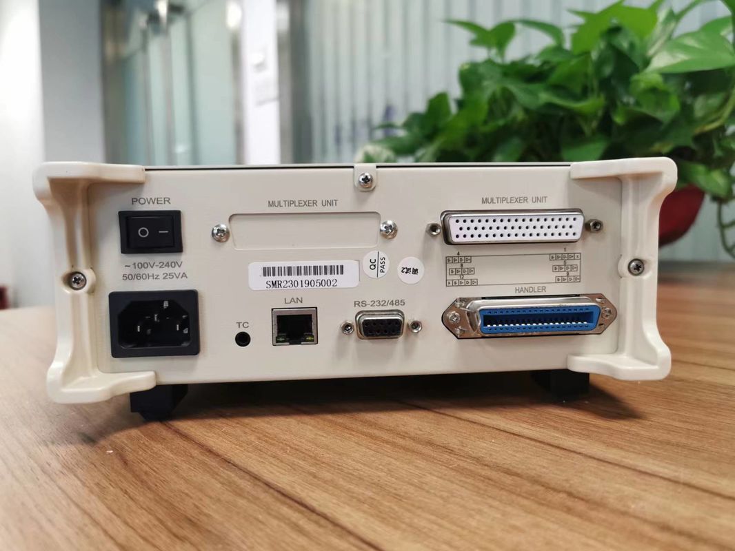 Interfaz LAN Tester de resistencia a corriente continua para resultados rápidos y precisos 325*215*96.5mm