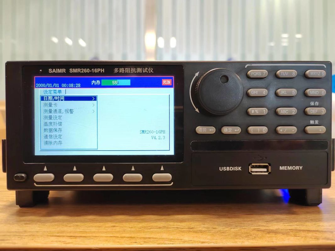 Teste de resistencia de corriente continua RS232 Teste de tensión de la batería del automóvil OEM ODM