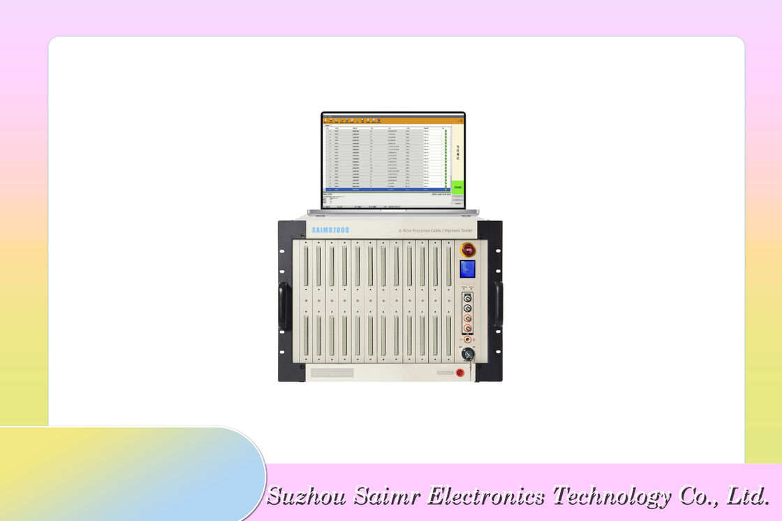 Modo de prueba de 4 alambres o 2 alambres Equipo de prueba de ensamblaje de cables OEM ODM