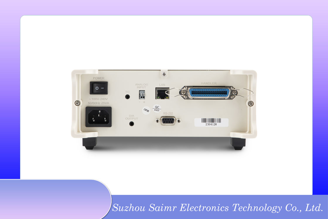 RS232 Interfaz Tester de voltaje de la batería con cable de alimentación y pluma de sonda opcional